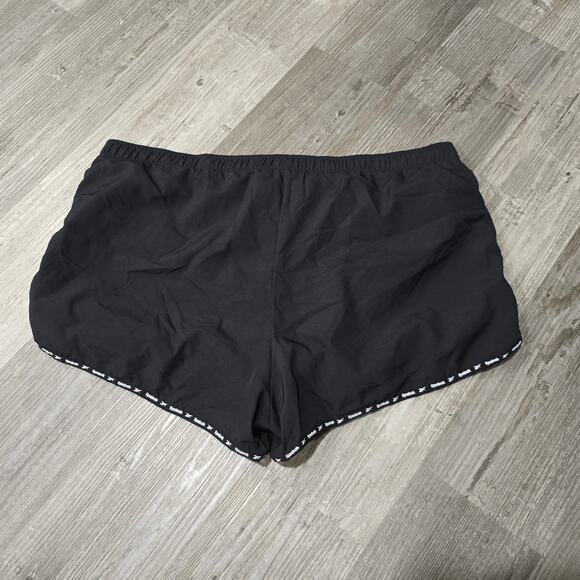 Reebok Relaxed Black Fast Track Athletic Shorts - Picture 2 of 8